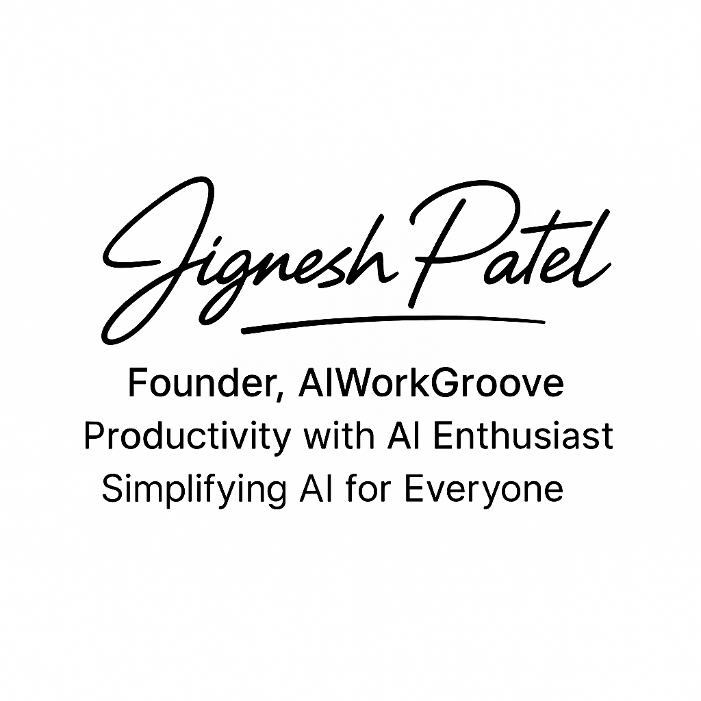 Jignesh Patel Signature